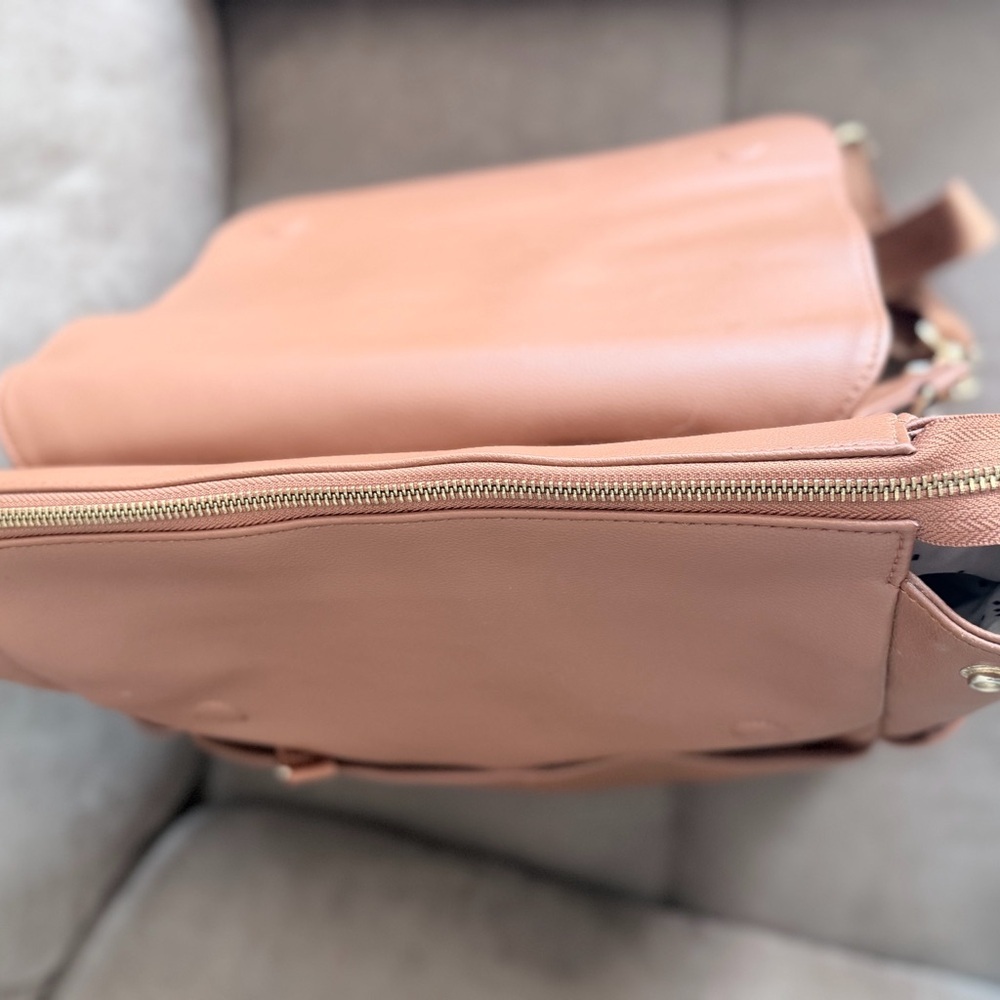 Women's Blush Pink Backpack Tote - Picture 9 of 9